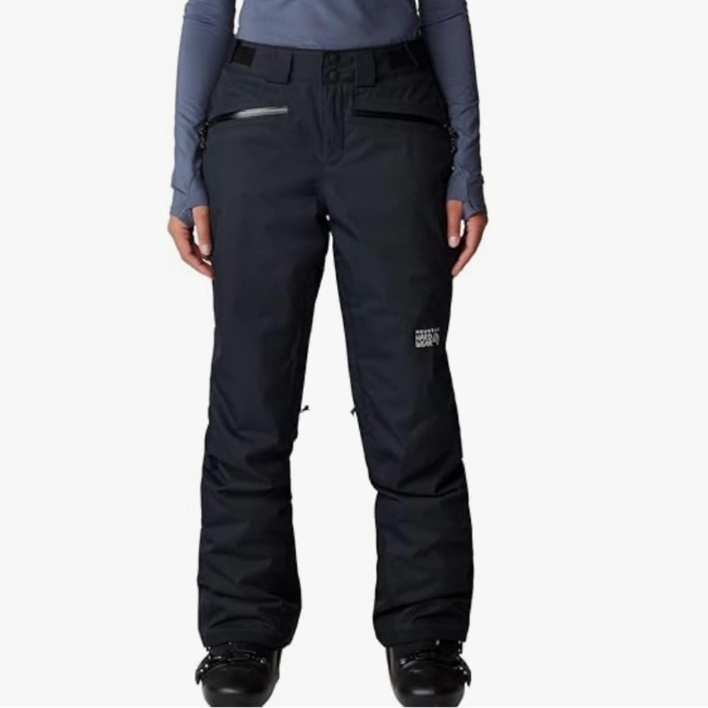 Mountain Hardware Conduit Zip Snowboard Ski Snow Winter Pants Women’s XS Black - Picture 11 of 11